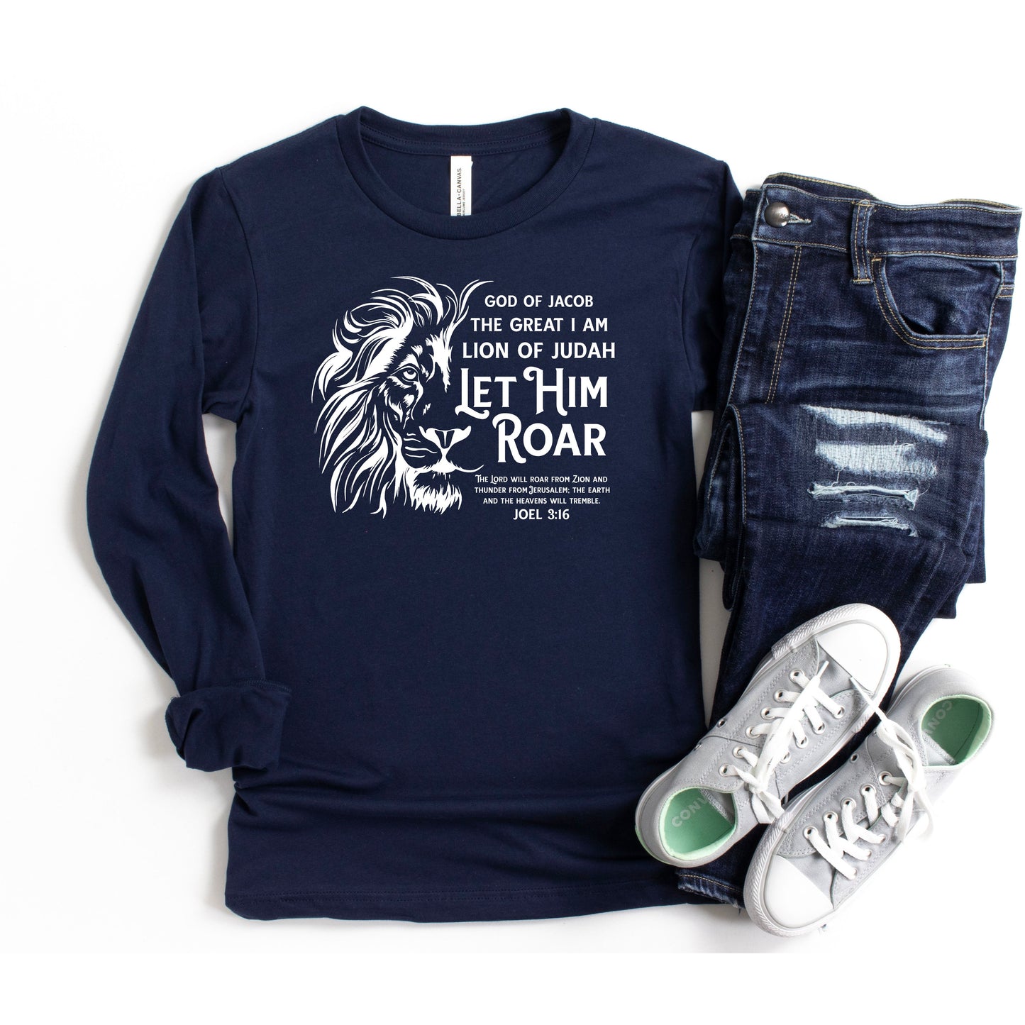 Let Him Roar | Long Sleeved Unisex Shirt!