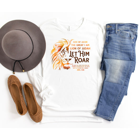 Let Him Roar | Long Sleeved Unisex Shirt!