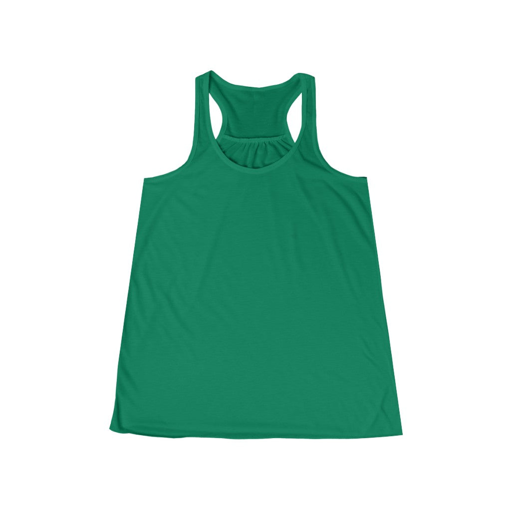 Any Design on a Flowy Racerback Tank!