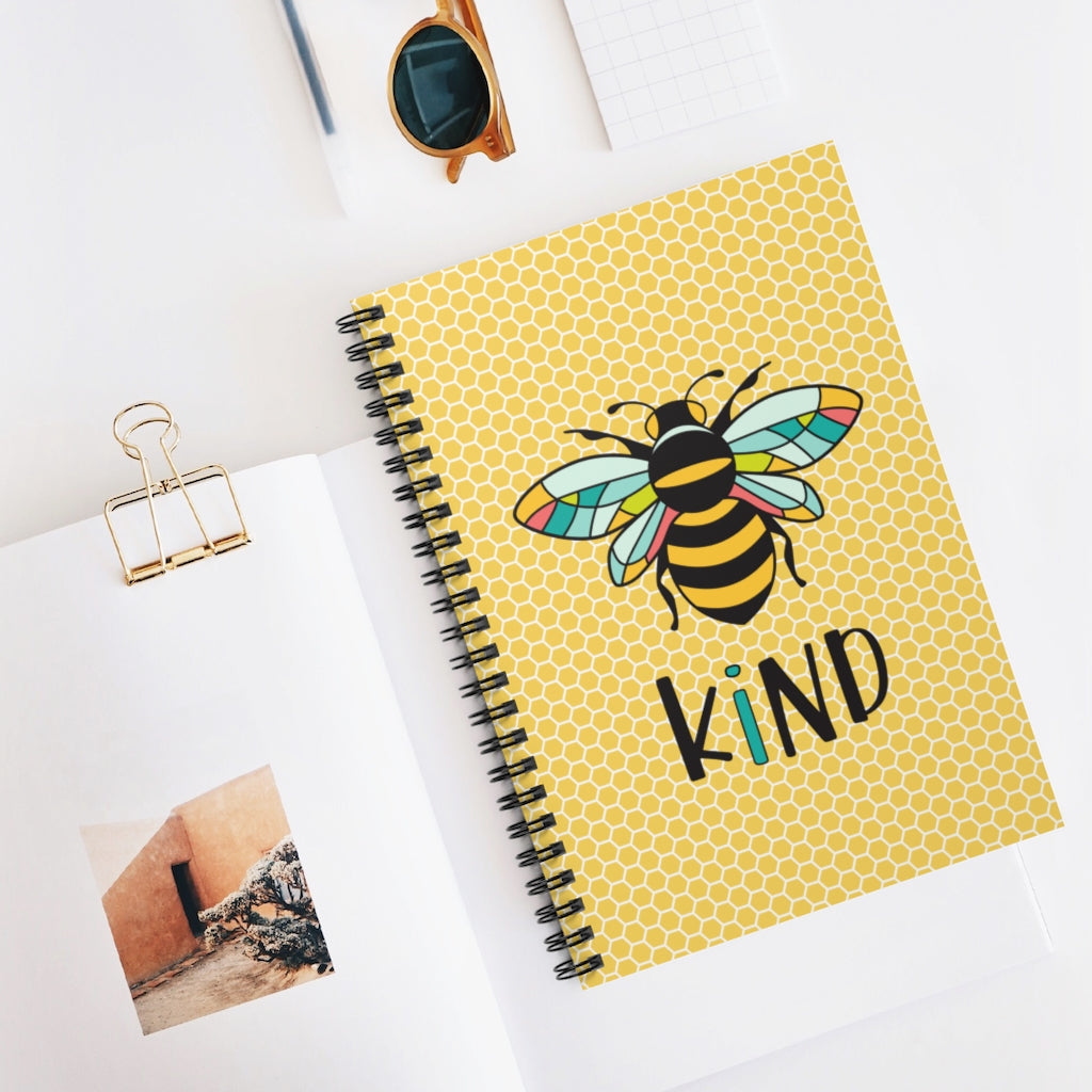 Bee Kind Spiral Notebook