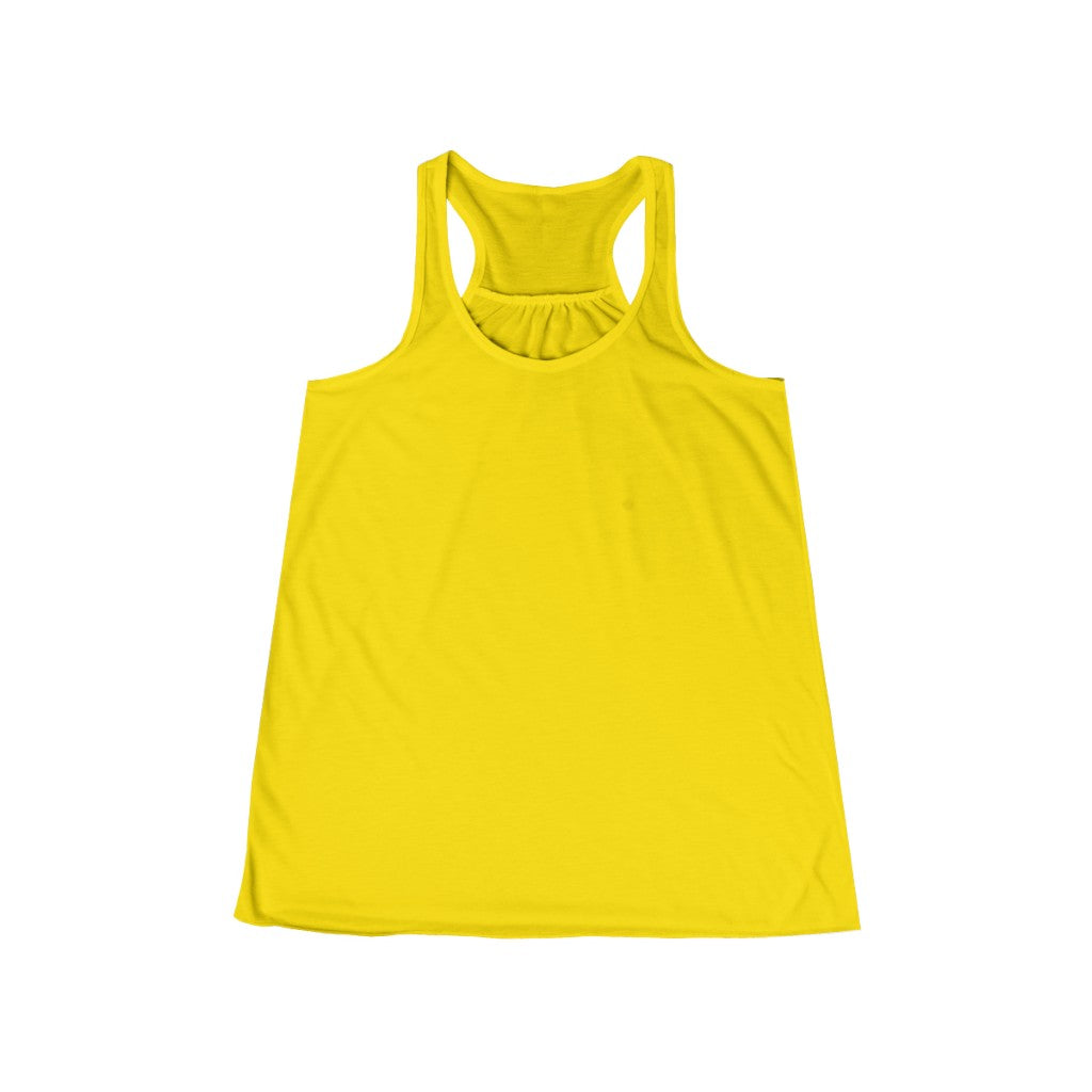 Any Design on a Flowy Racerback Tank!