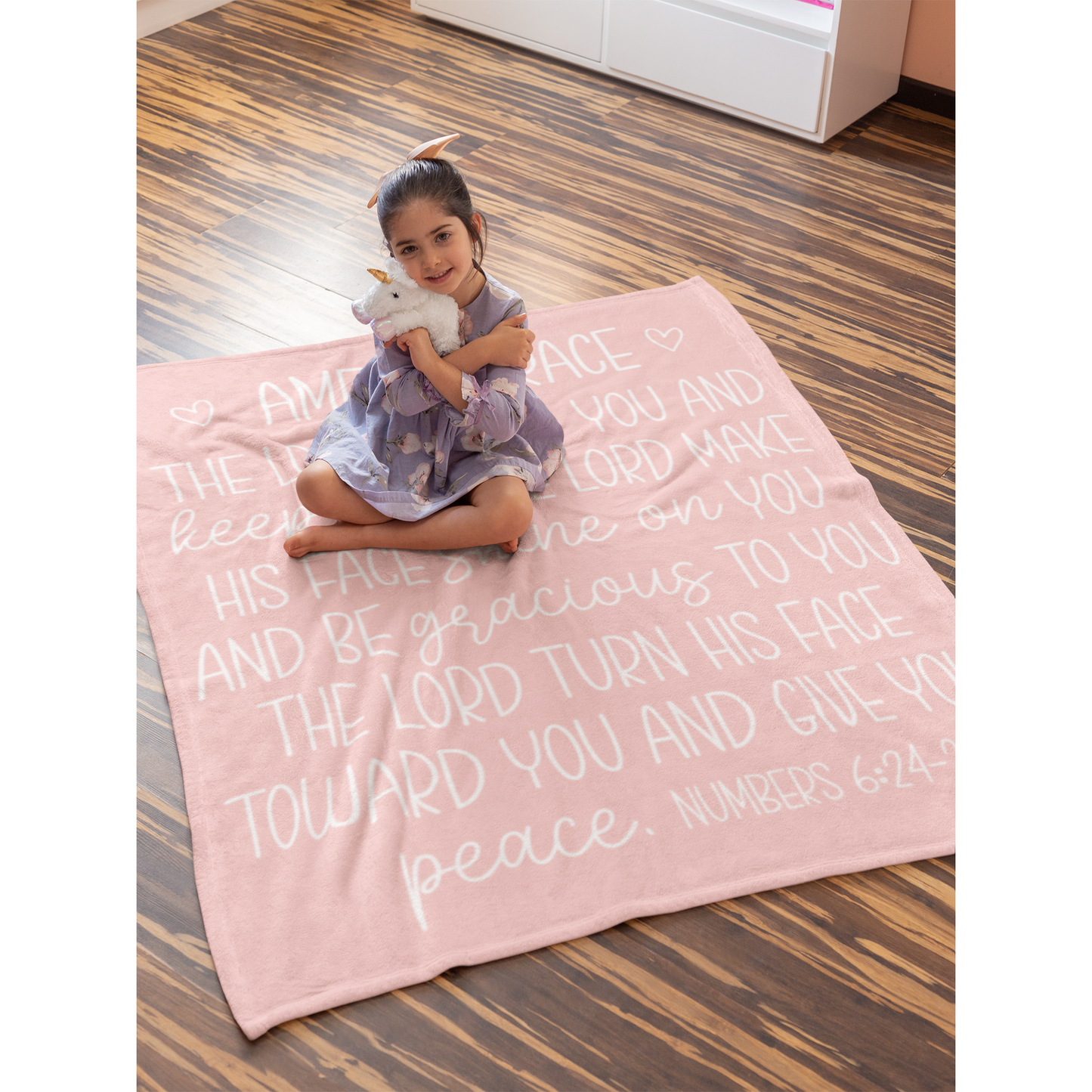 Minky Blessing Blanket | Makes a Great Gift!