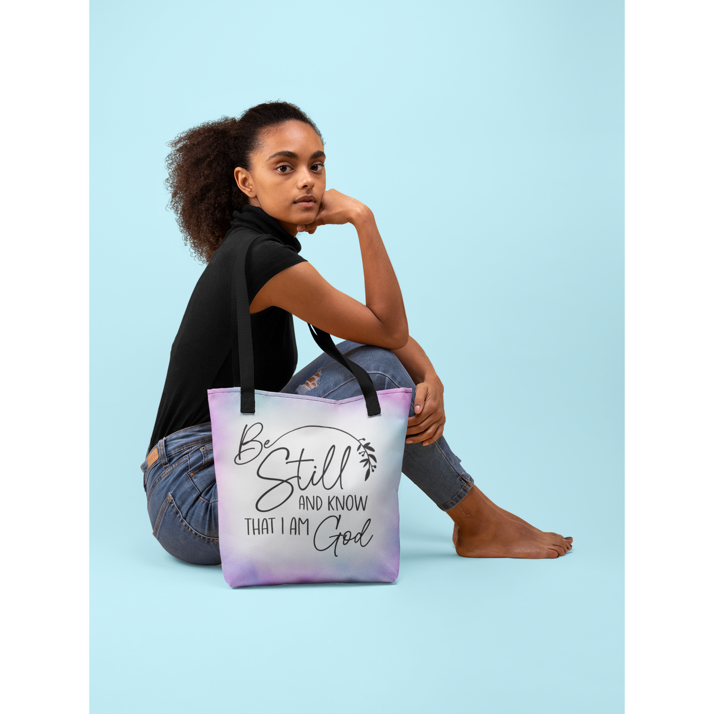 Be Still and Know That I am God Tote Bag for Women