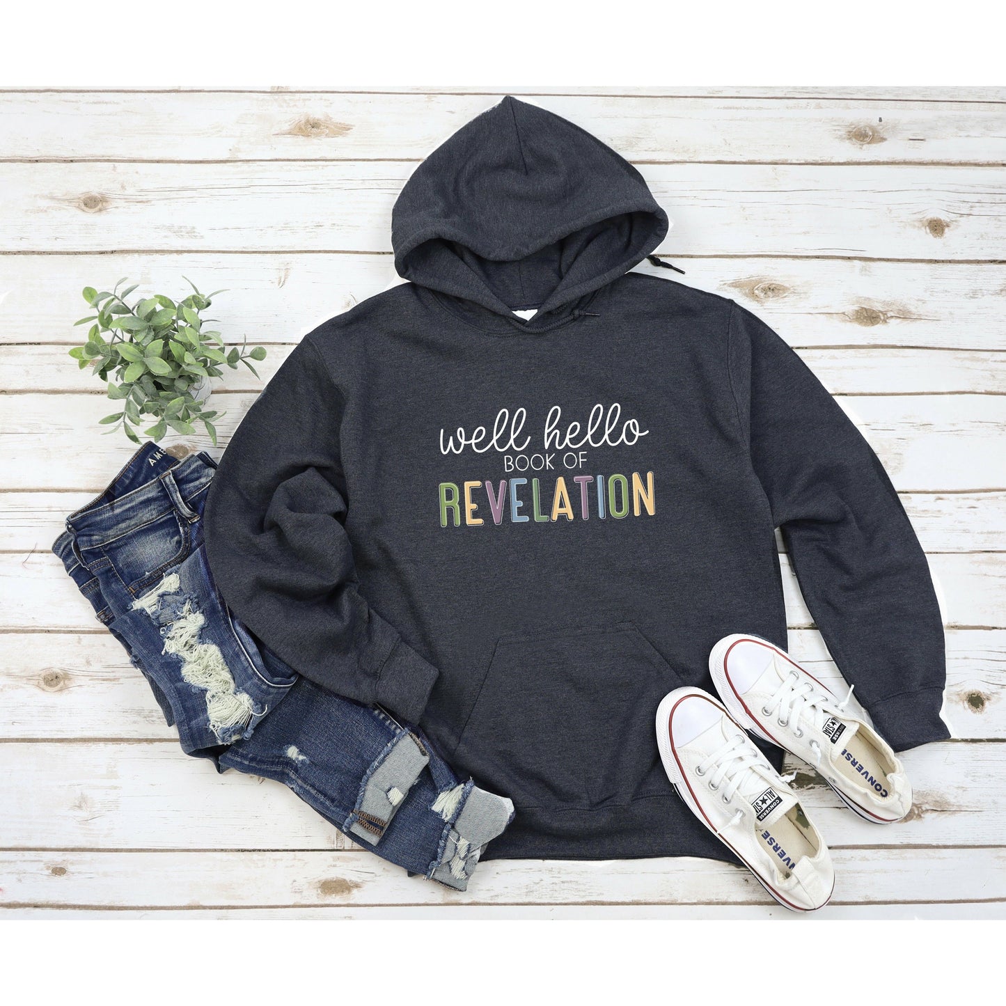 Well Hello Book of Revelation Cozy Hoodie for Women