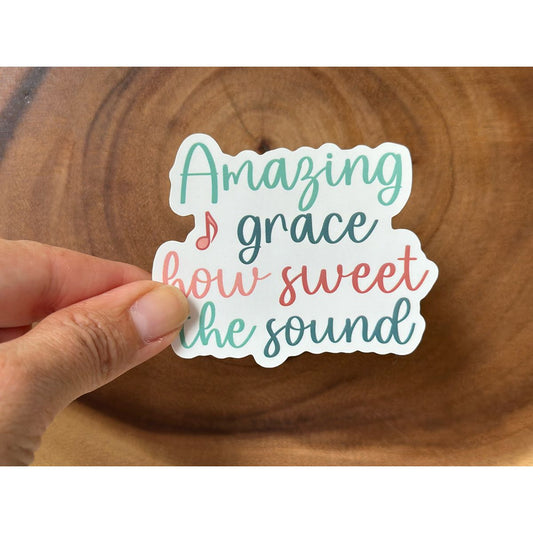 Amazing Grace Sticker | Christian Sticker