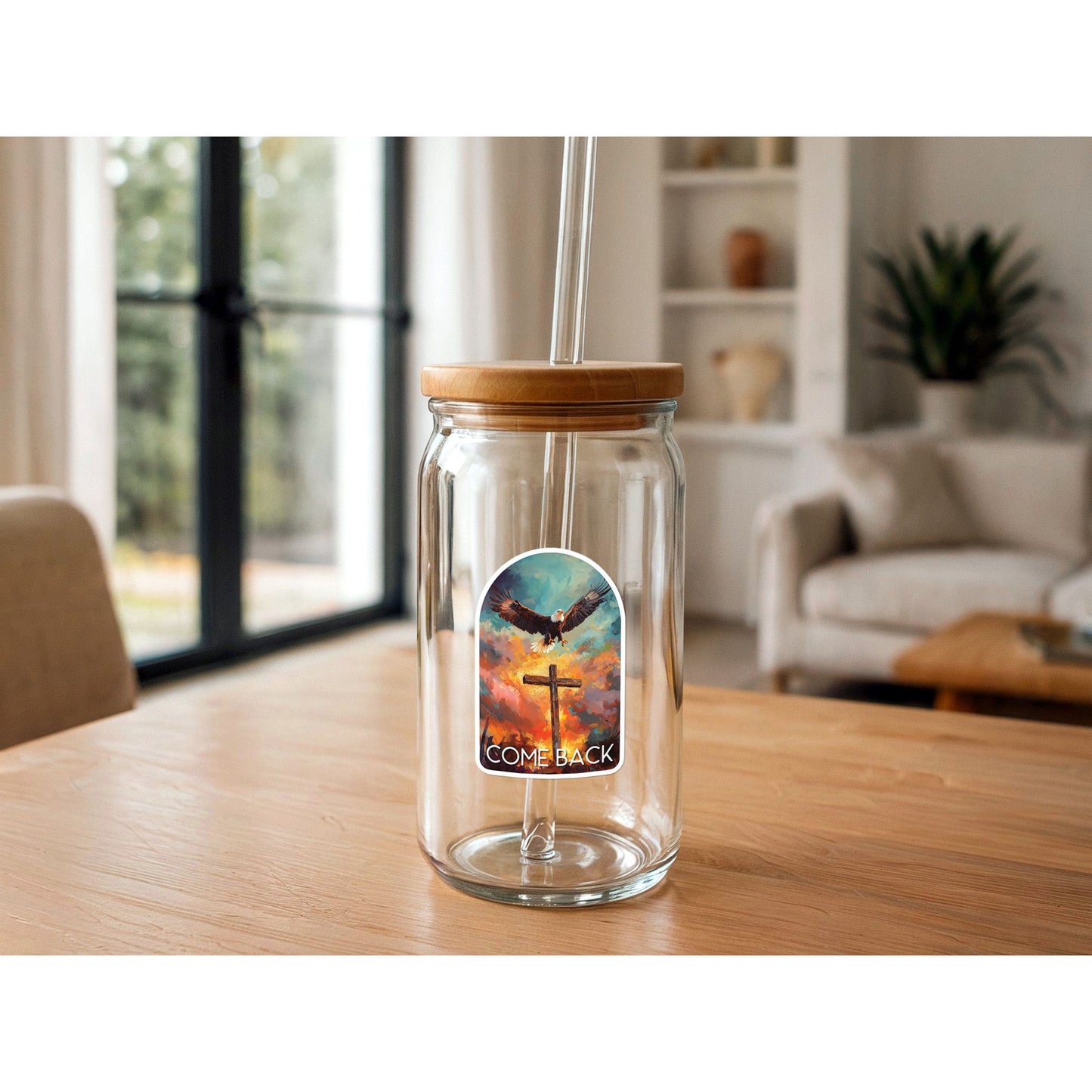 America, Come Back to the Cross | Christian Sticker