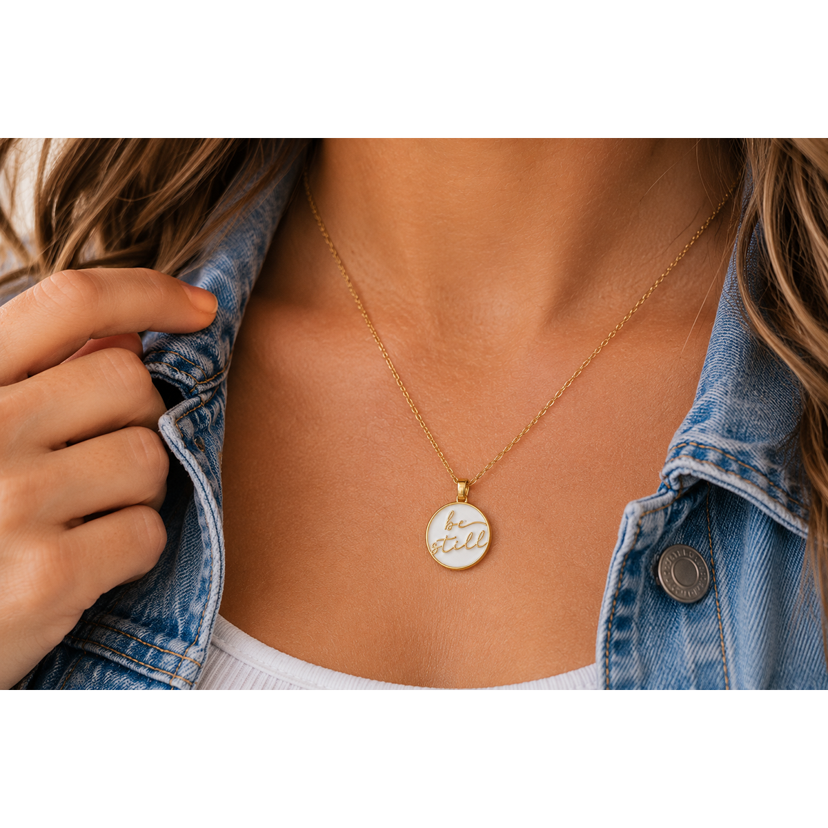 PREORDER Be Still Necklace | Christian Necklace | Case of 4