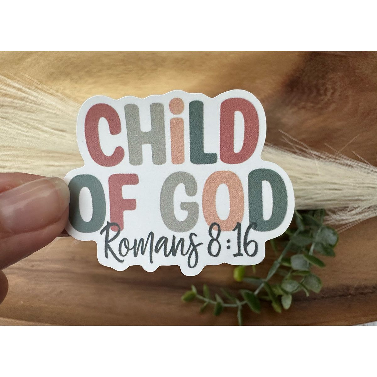 Waterproof Christian Sticker Sheets | Names of God and Biblical Affirmations