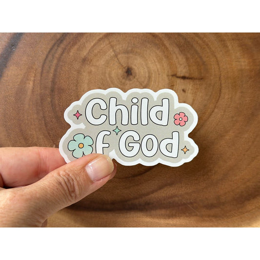 Child of God | Cute Christian Sticker