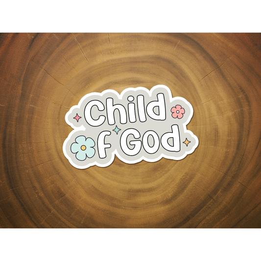 Child of God | Cute Christian Sticker