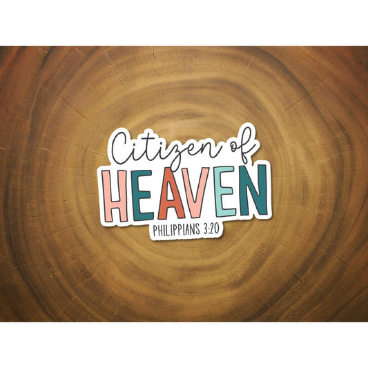 Citizen of Heaven | Vinyl Christian Sticker