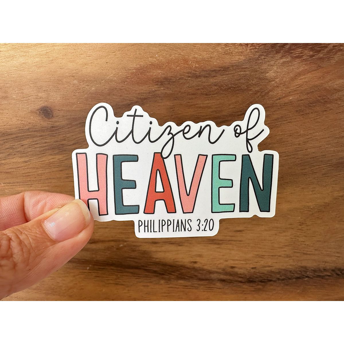 Citizen of Heaven | Vinyl Christian Sticker
