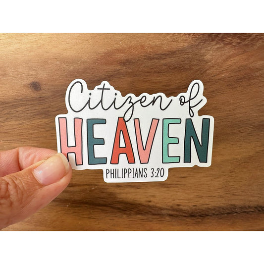 Citizen of Heaven | Vinyl Christian Sticker