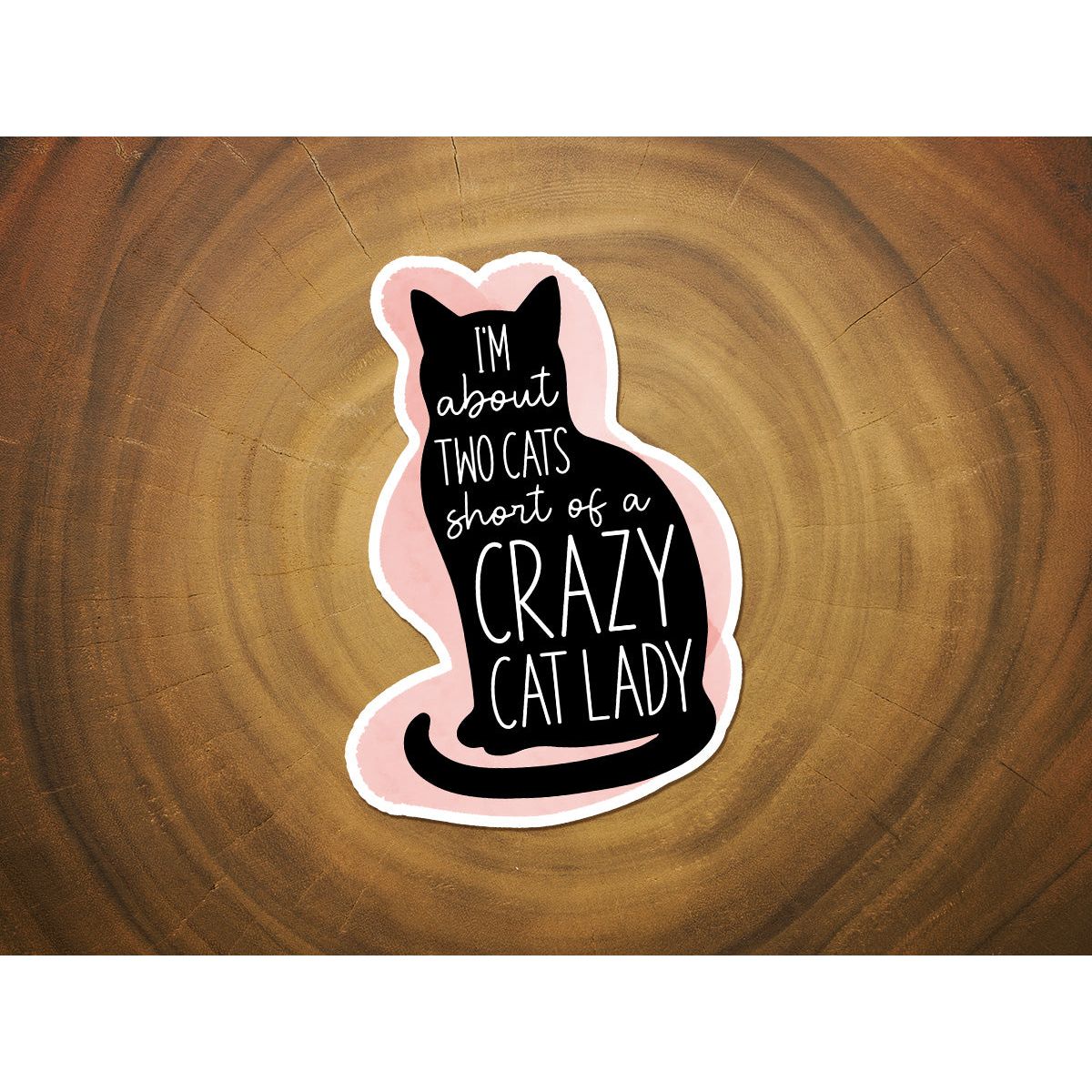 Crazy Cat Lady | Funny Sticker