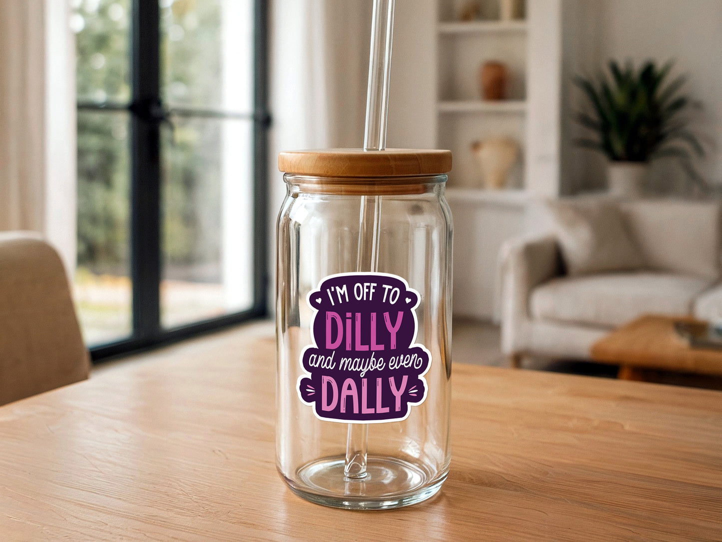 Dilly Dally Sticker | Cute, Funny Sticker