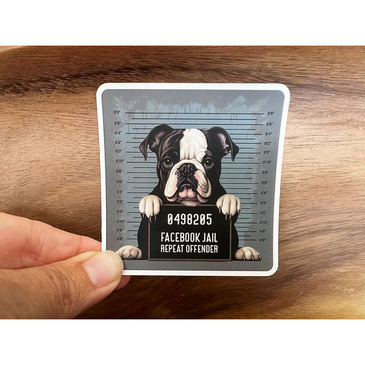 Facebook Jail Repeat Offender | Funny Sticker