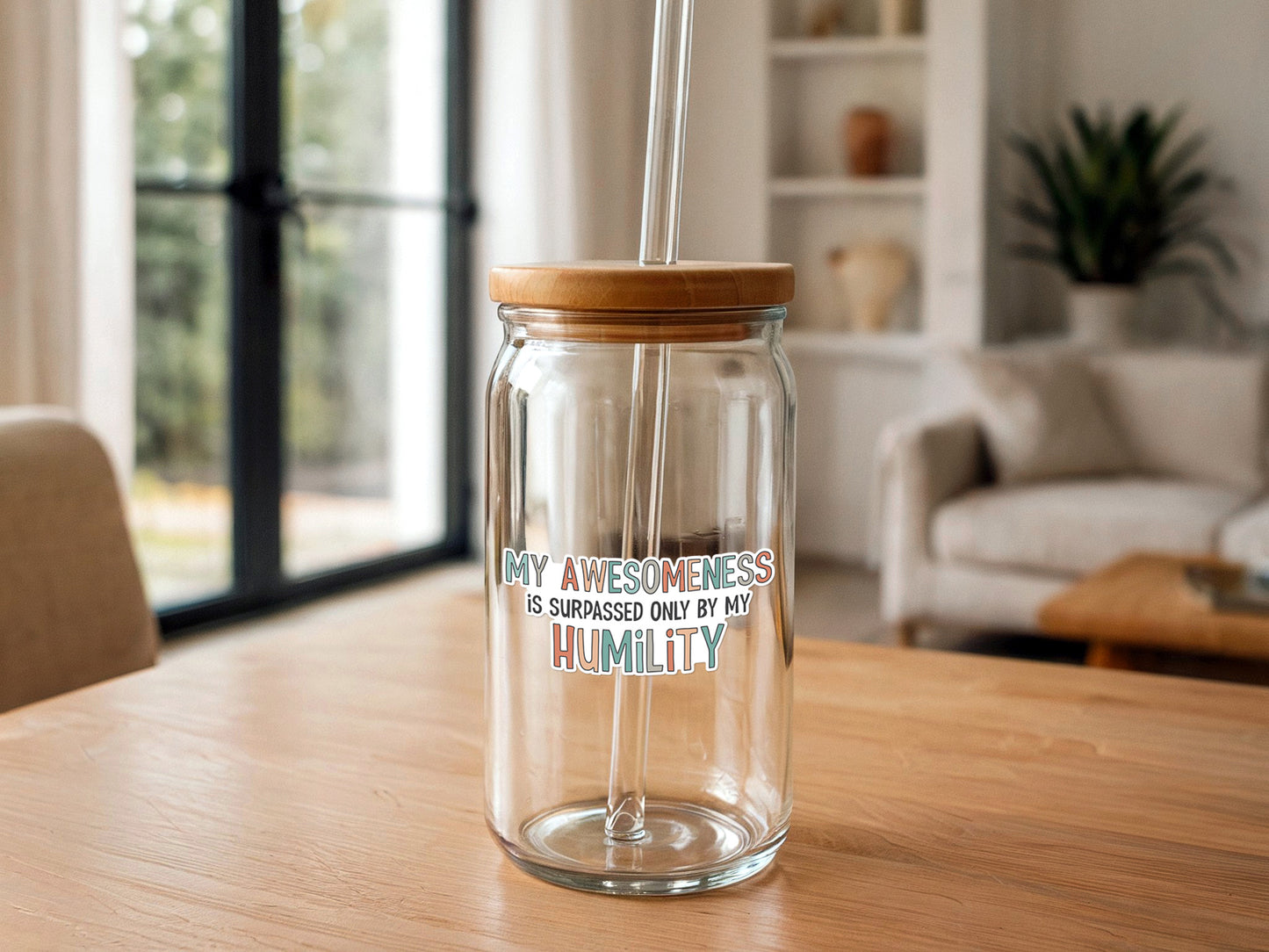 Funny Sticker | False Humility | Vinyl Christian Sticker