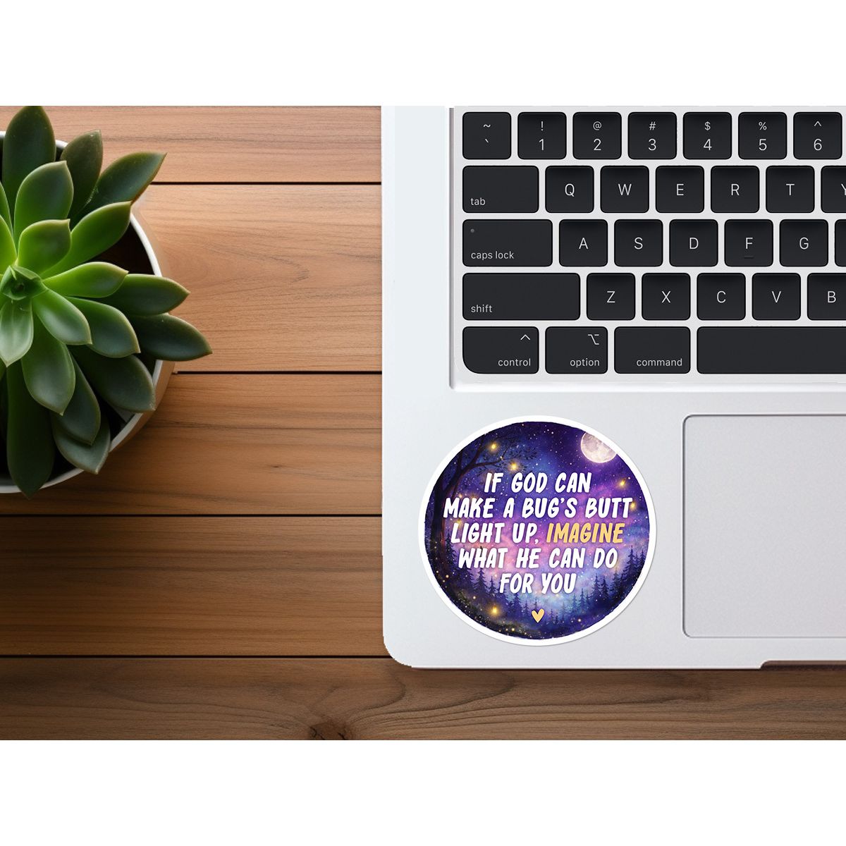 Fireflies Sticker | Funny Christian Sticker