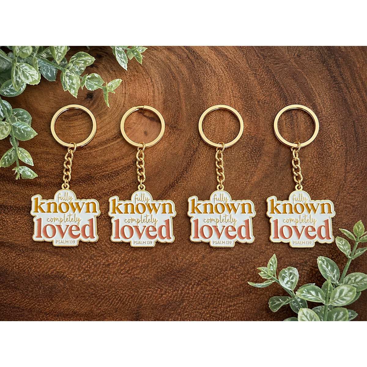 Wholesale Keychains | Fully Known, Completely Known - Psalm 139 (Case of 4)