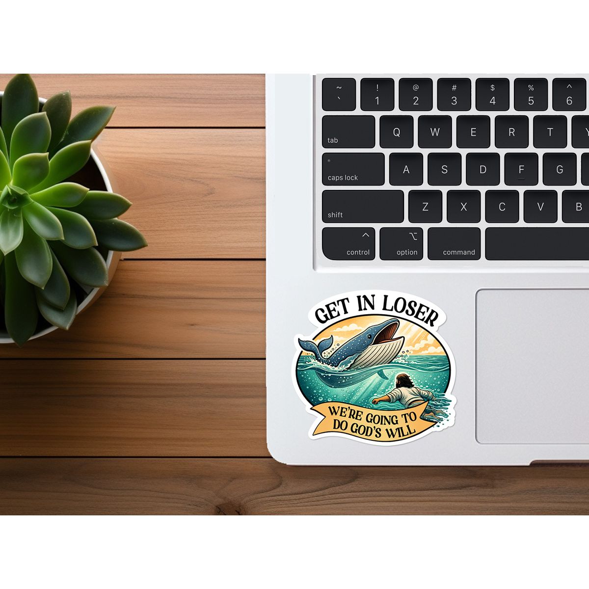 Get In Loser | Jonah Sticker | Christian Sticker