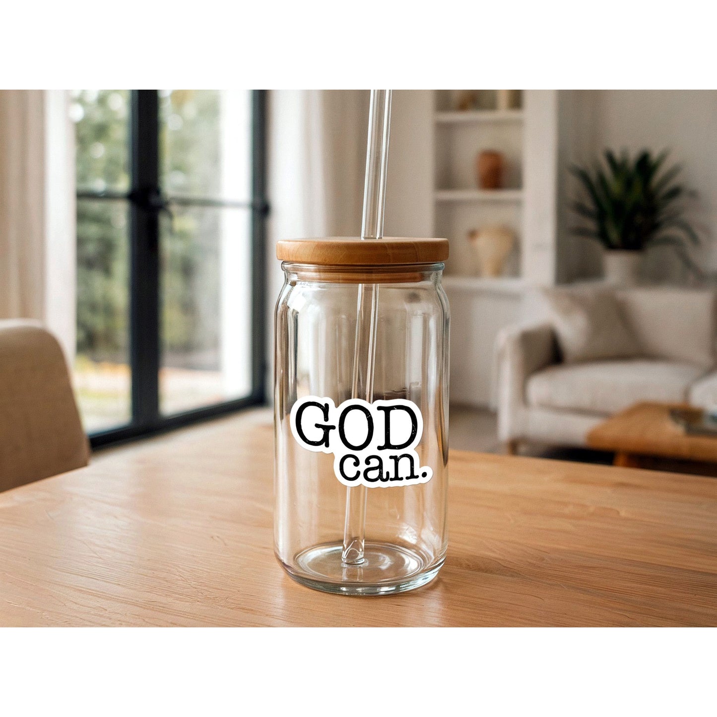 God Can. | Vinyl Christian Sticker