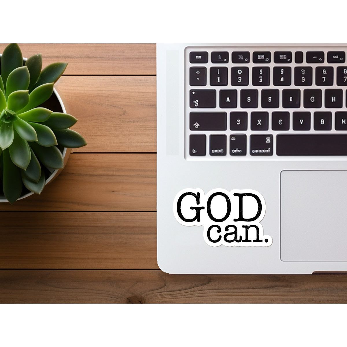 God Can. | Vinyl Christian Sticker