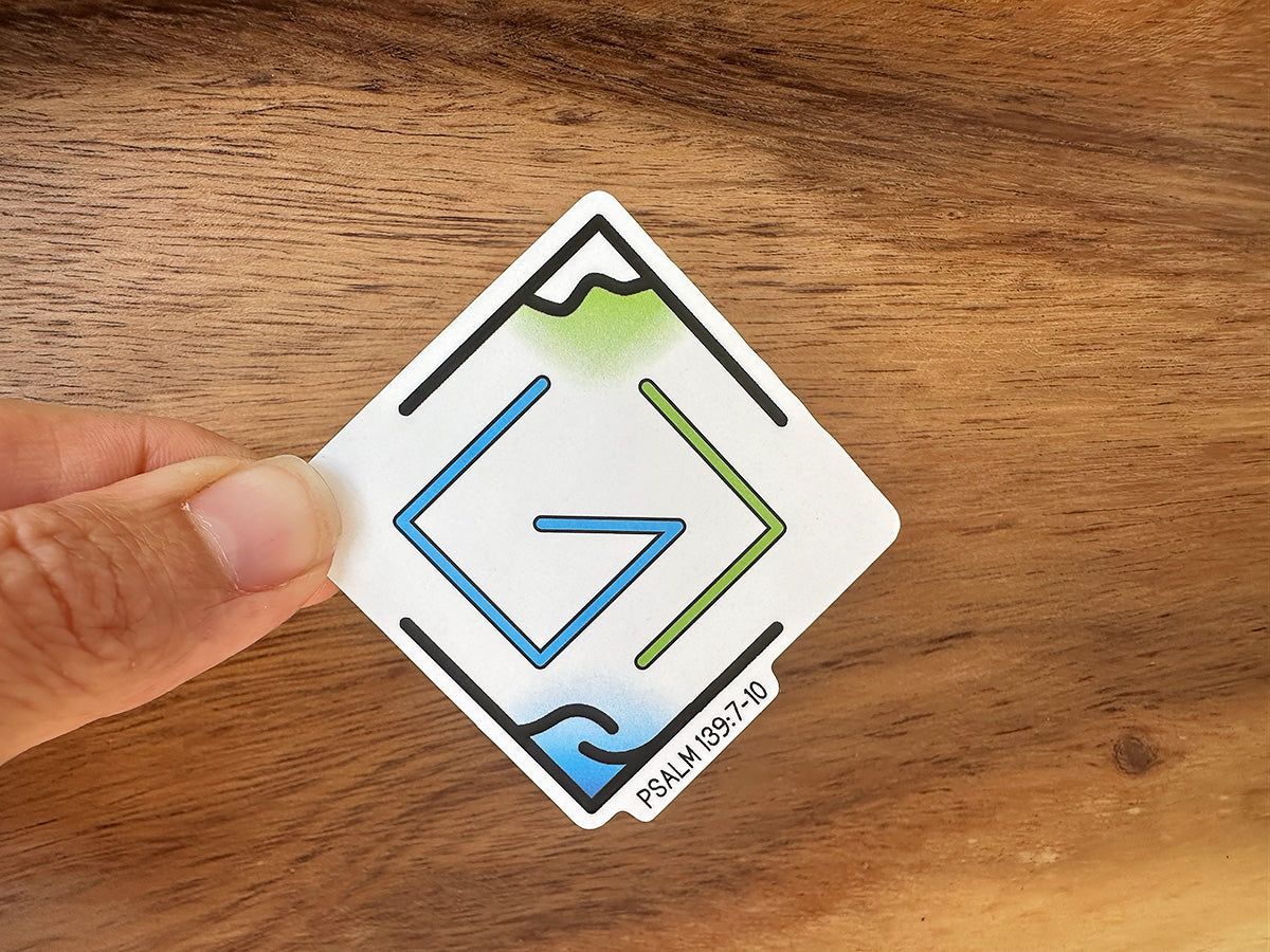 God Is Greater Than Our Highs and Lows | Vinyl Christian Sticker