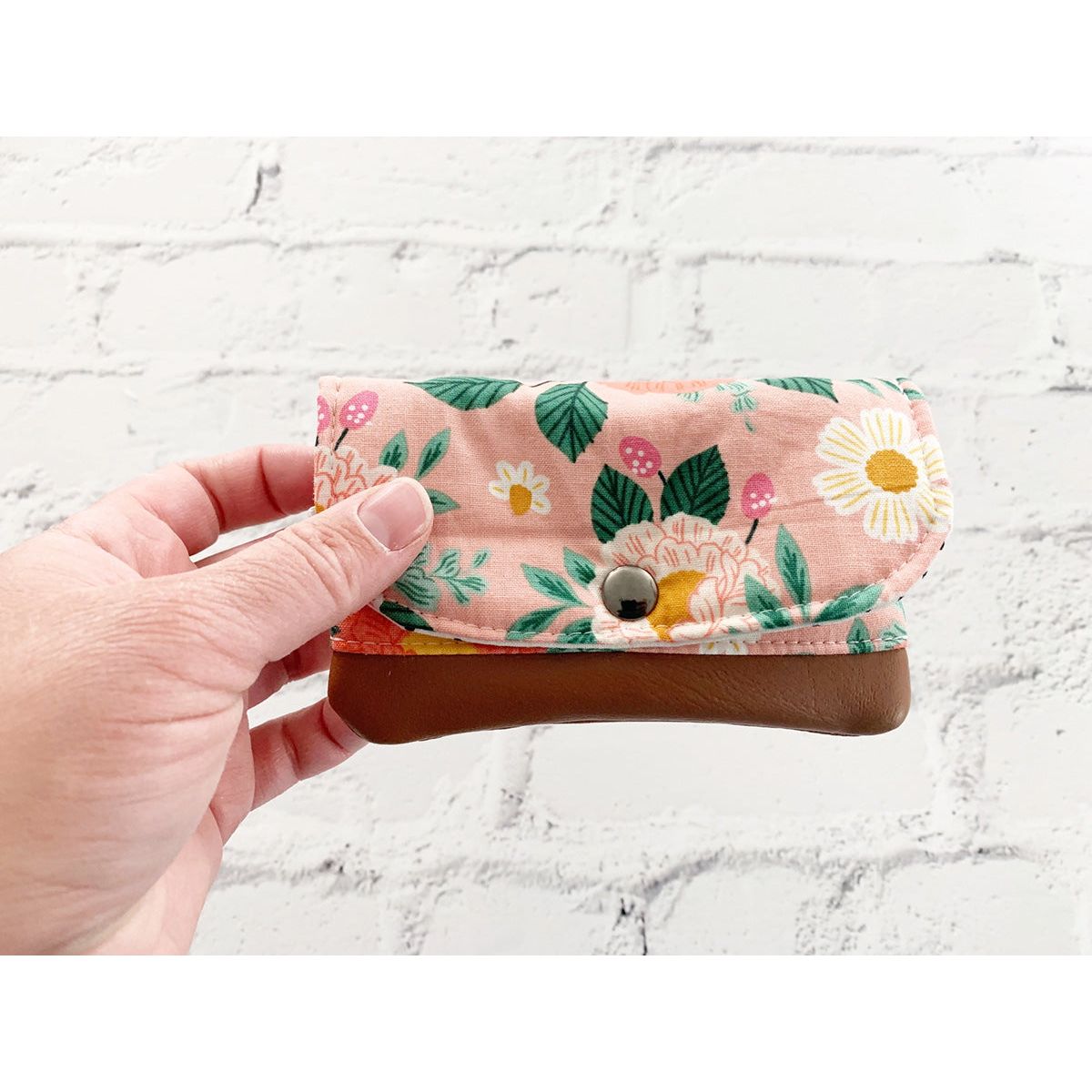 Floral Fabric Card Wallet for Women or Girls | 3 Color Options!