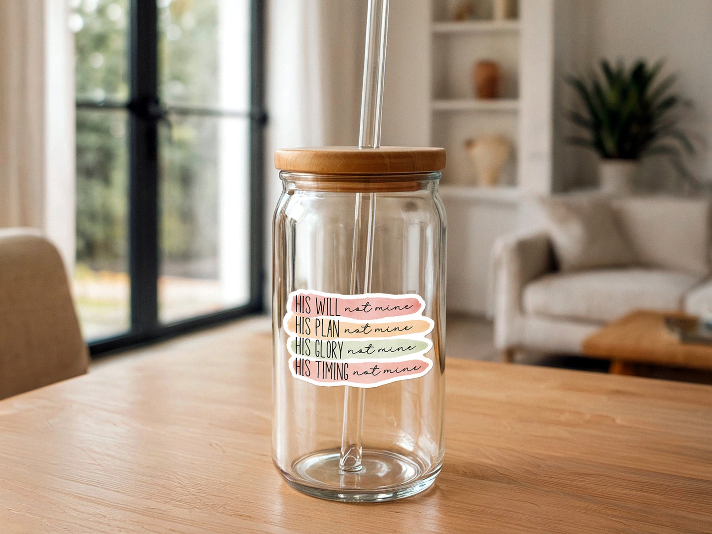 His Not Mine | Vinyl Christian Sticker