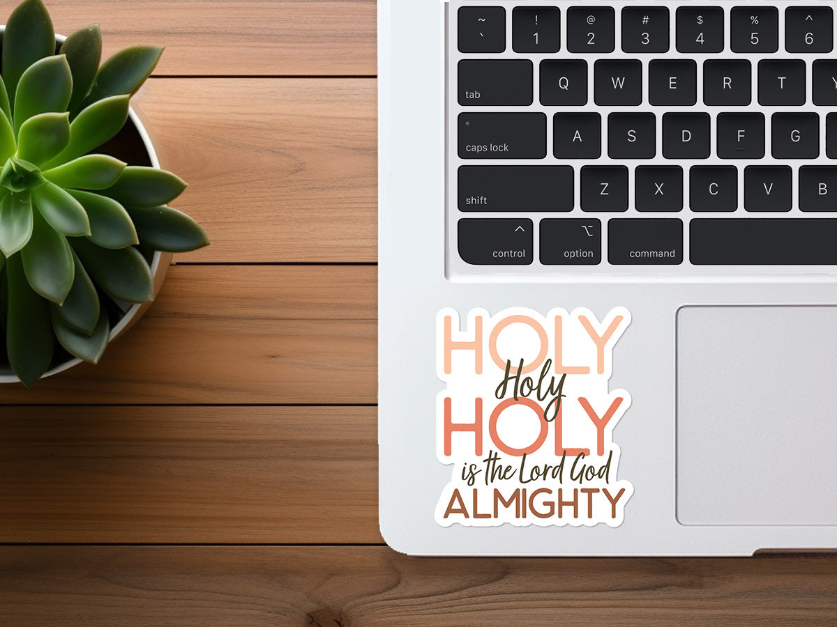 Holy, Holy, Holy | Christian Sticker