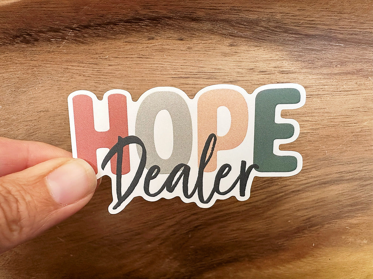 Hope Dealer | Vinyl Christian Sticker