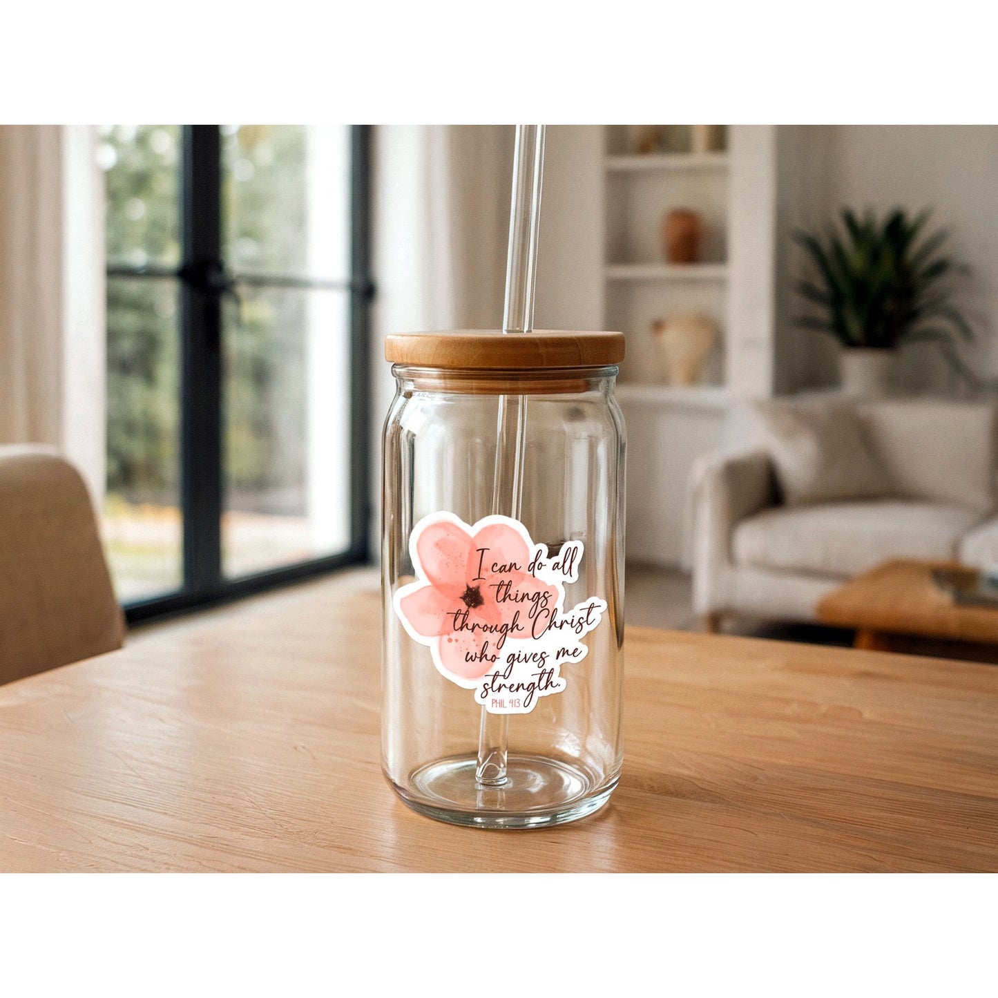 I Can Do All Things Through Christ | Scripture Sticker