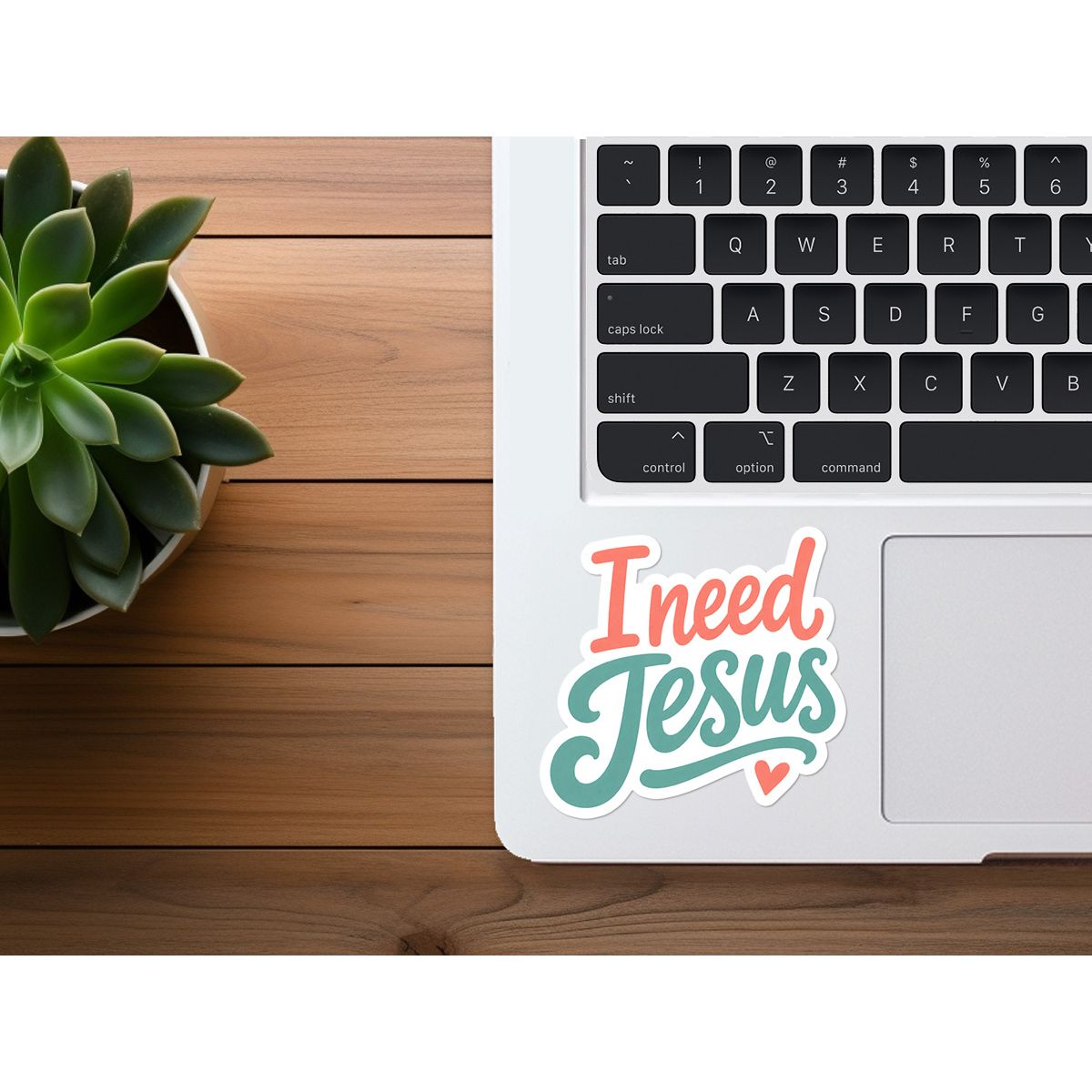 I Need Jesus | Christian Sticker