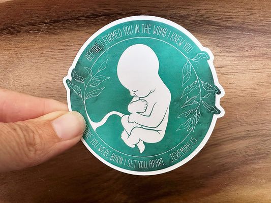 Sanctity of Life Sticker | Christian Sticker