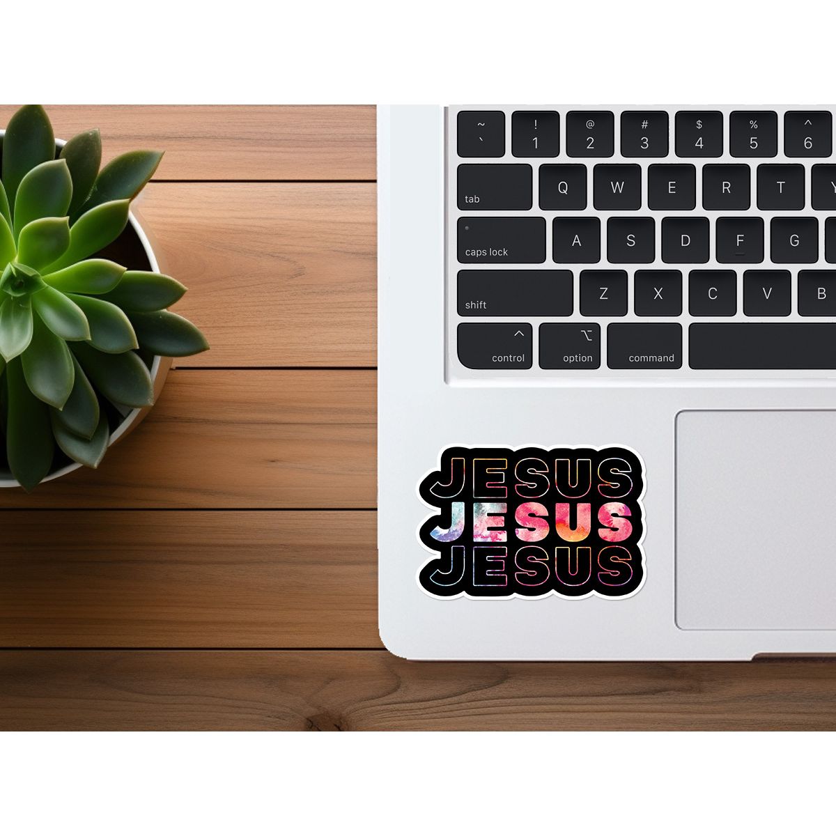 Jesus Jesus Jesus | Christian Sticker
