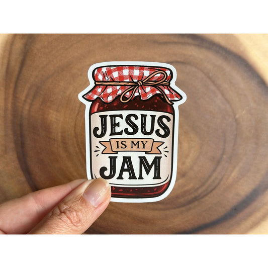Jesus Is My Jam | Christian Sticker