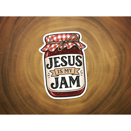Jesus Is My Jam | Christian Sticker