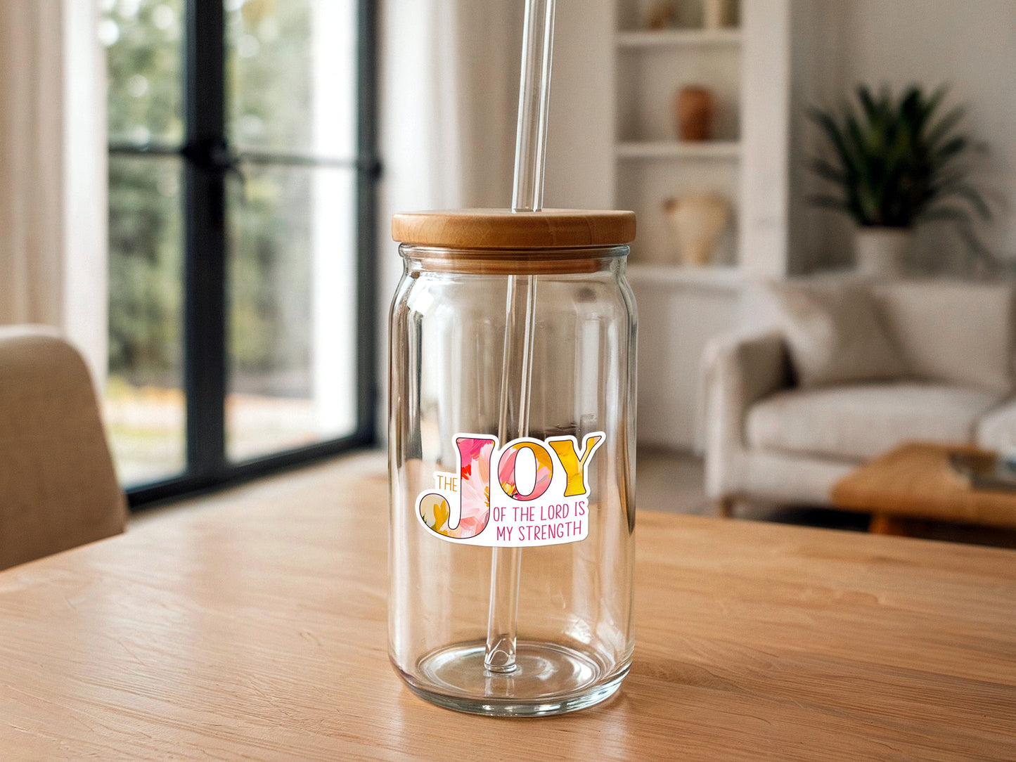 The Joy of the Lord is My Strength | Vinyl Christian Sticker