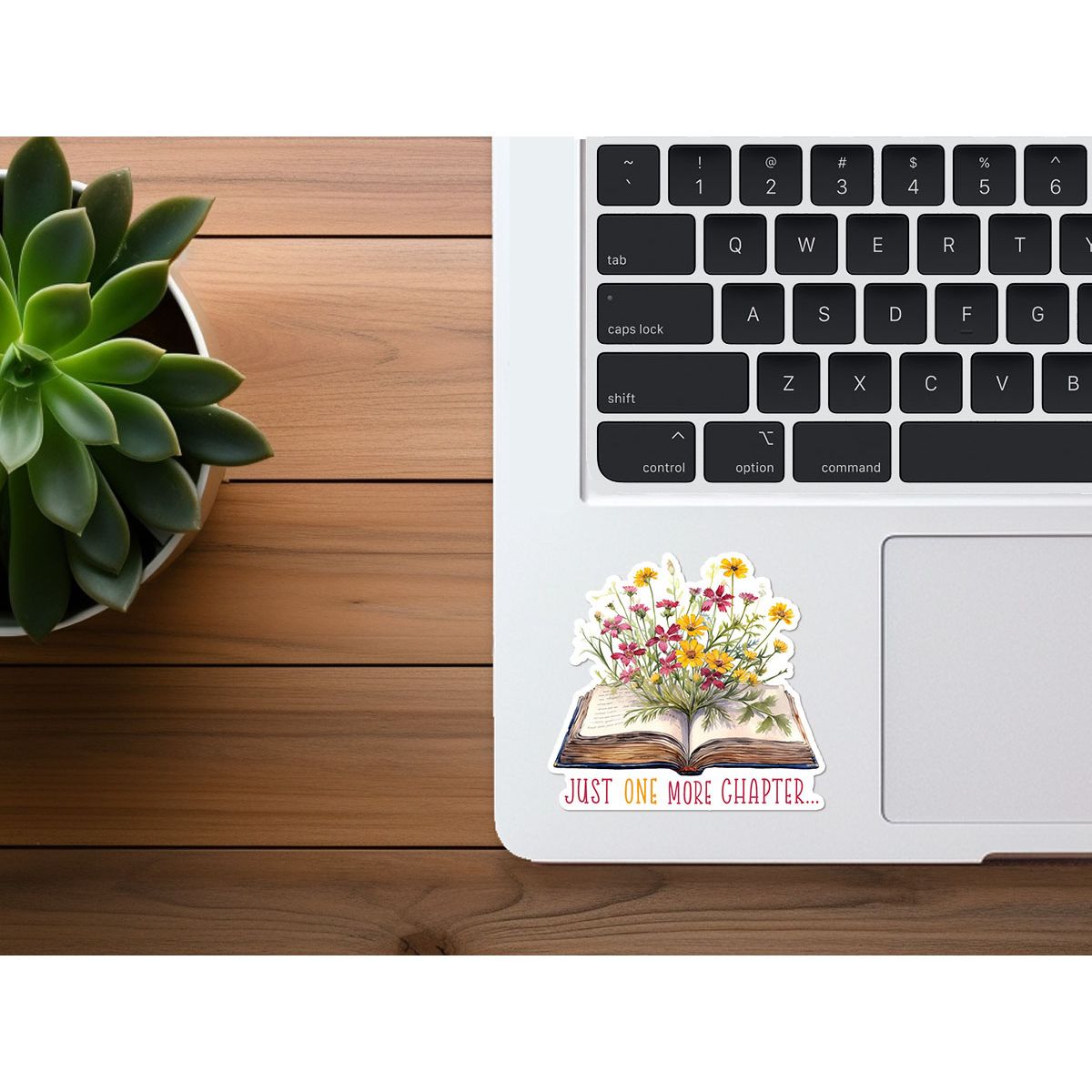 Just One More Chapter | Bookish Sticker