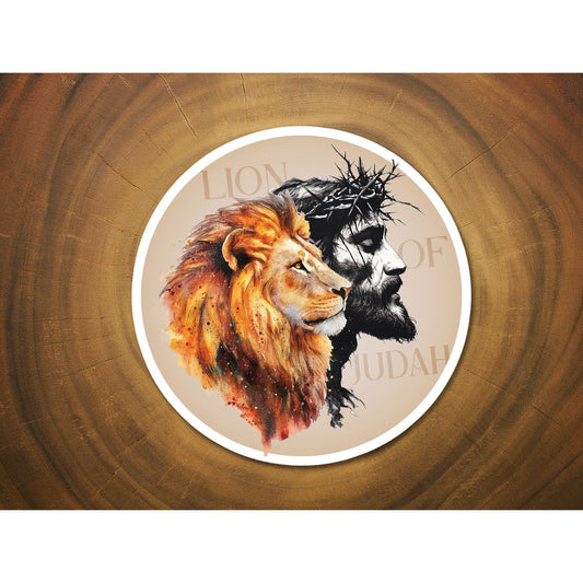 Lion of Judah | Vinyl Christian Sticker