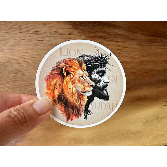 Lion of Judah | Vinyl Christian Sticker