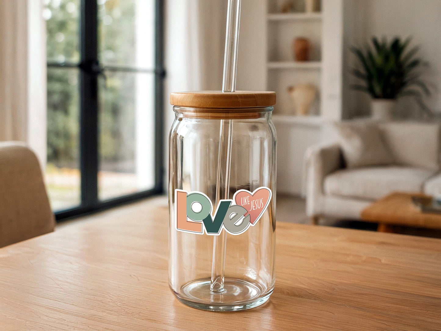 Love Like Jesus | Boho Style | Vinyl Christian Sticker