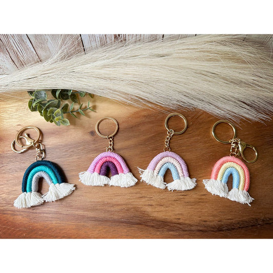 Mini Rainbow Keychains