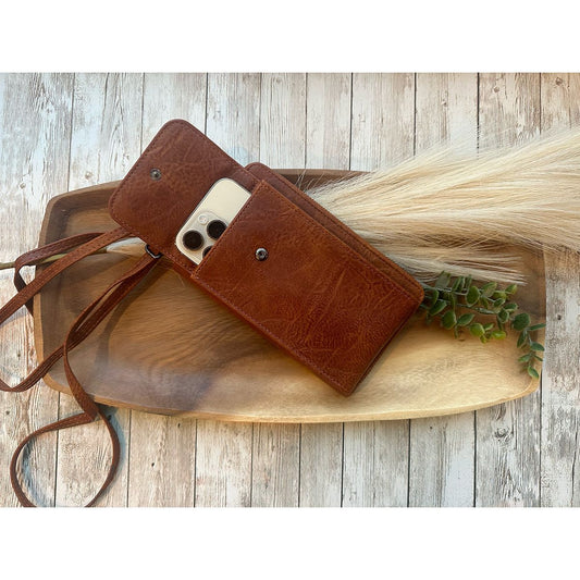 Minimalist Crossbody Phone Wallet for Women - 5 Colors Available!