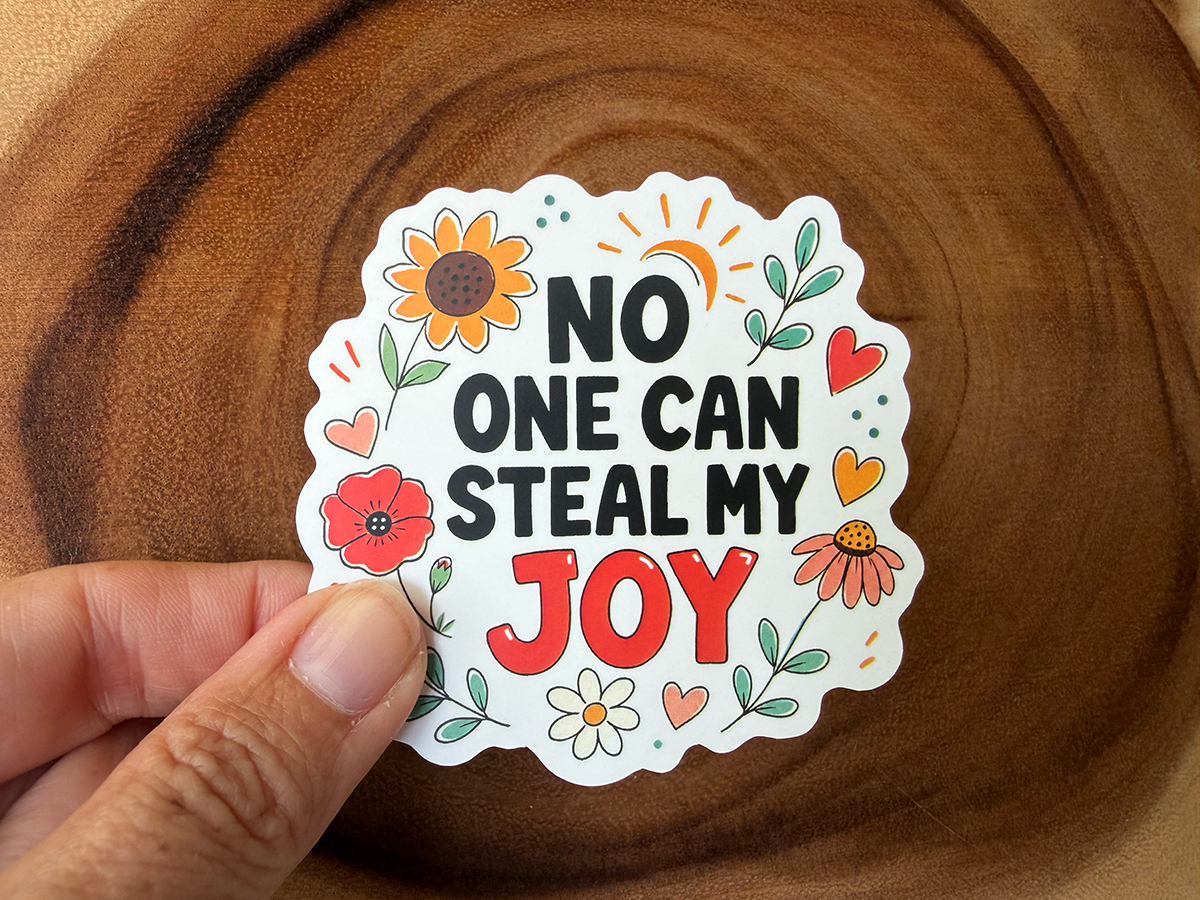 No One Can Steal My Joy | Christian Sticker