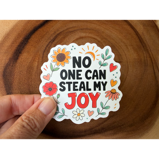 No One Can Steal My Joy | Christian Sticker