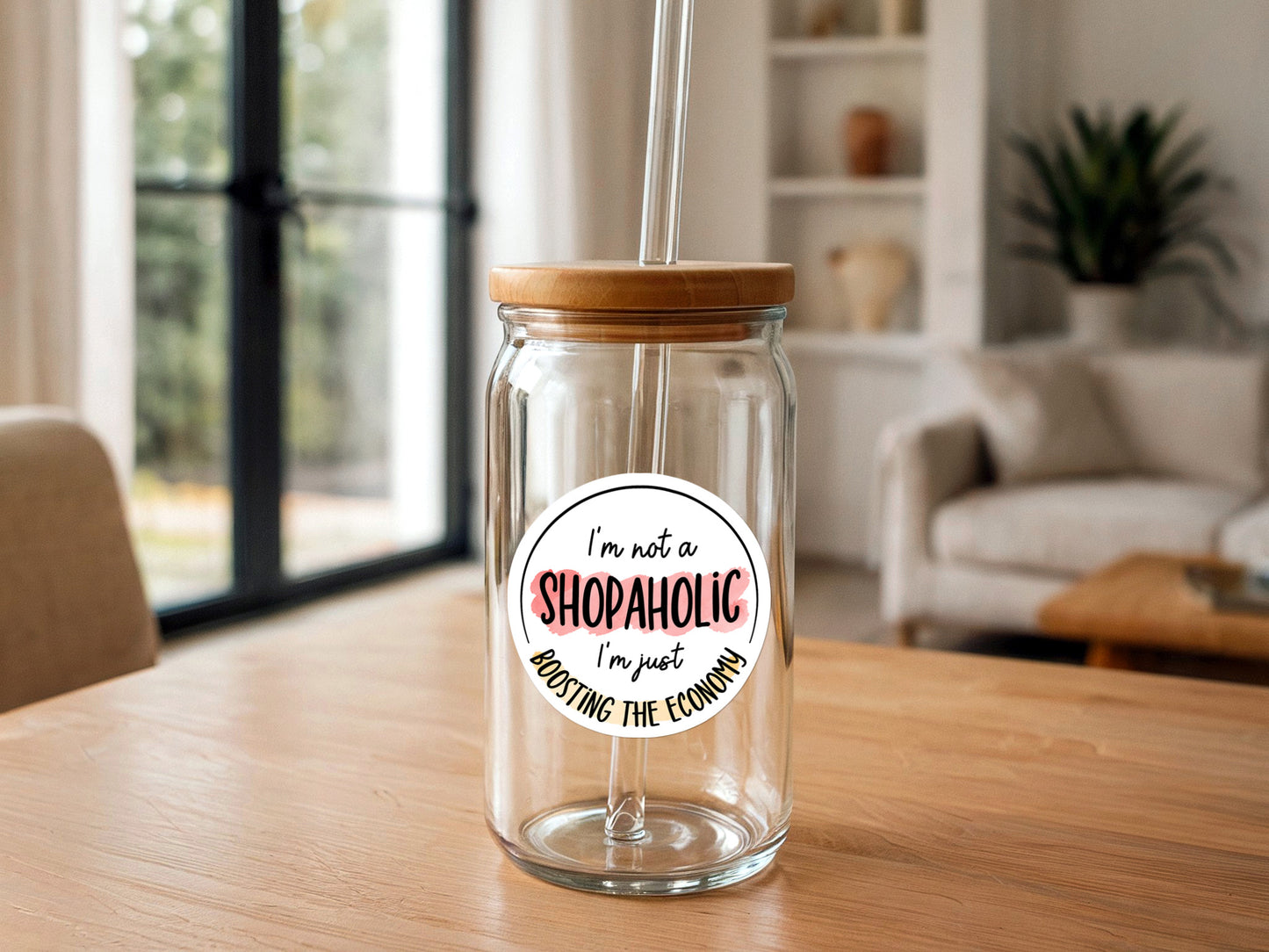 I'm Not a Shopaholic | Funny Shopping Sticker