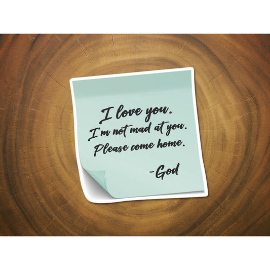 Note From God | Vinyl Christian Sticker