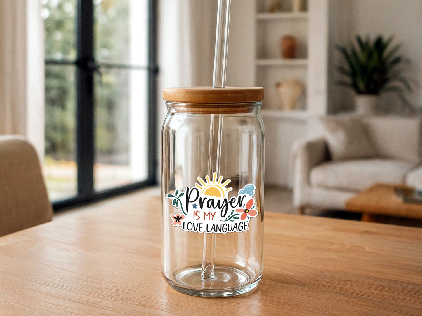 Prayer Is My Love Language | Vinyl Christian Sticker