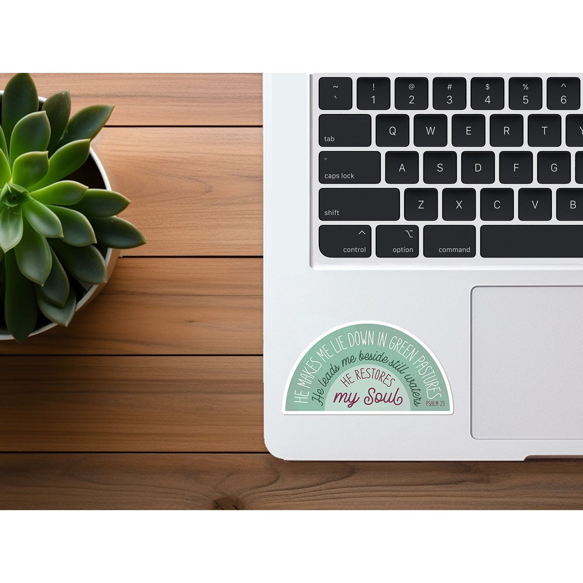 The Lord's Prayer | Psalm 23 | Christian Scripture Sticker